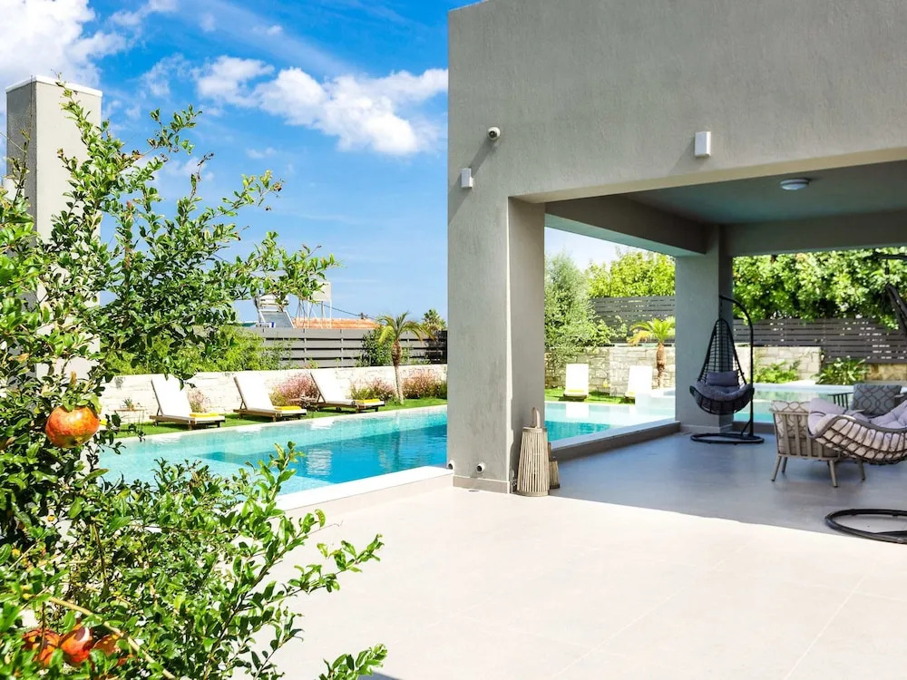 Villa in Platanias Near Seabeach & Village