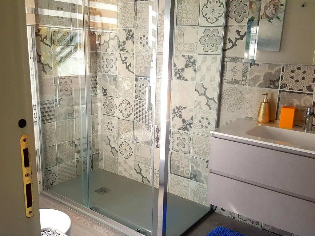 Attractive apartment in Crone with garden