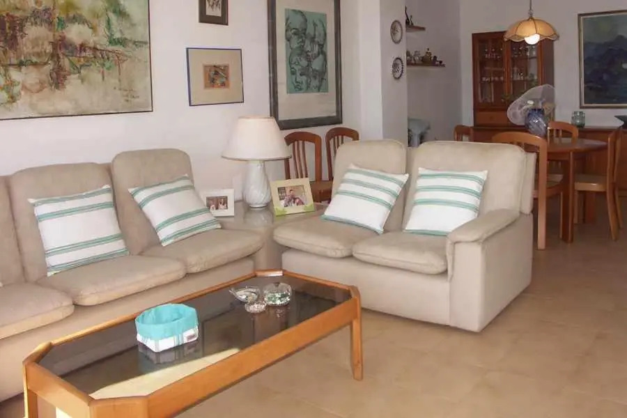 Apartamento en primera linea para 4 personas