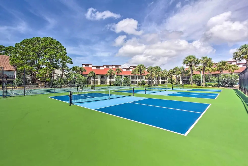 Pool & Beach Trolley Access: PCB Resort Condo!