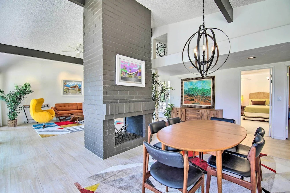 Palm Springs Oasis w/ Pool & Golf Course Views!