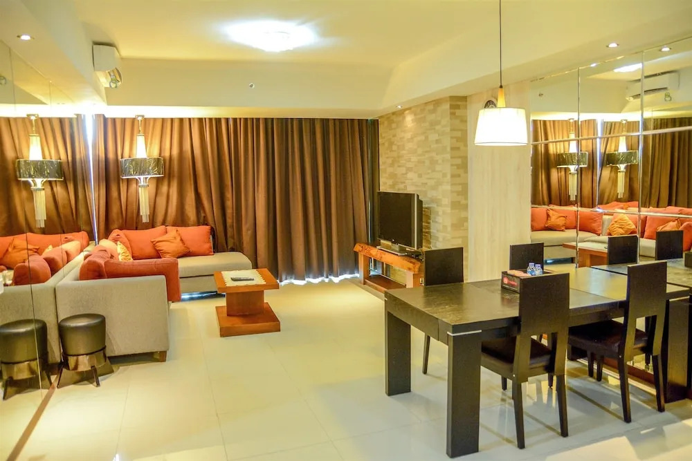 Cozy Pool View Kemang Village Residence Apartment with Direct Access To Mall
