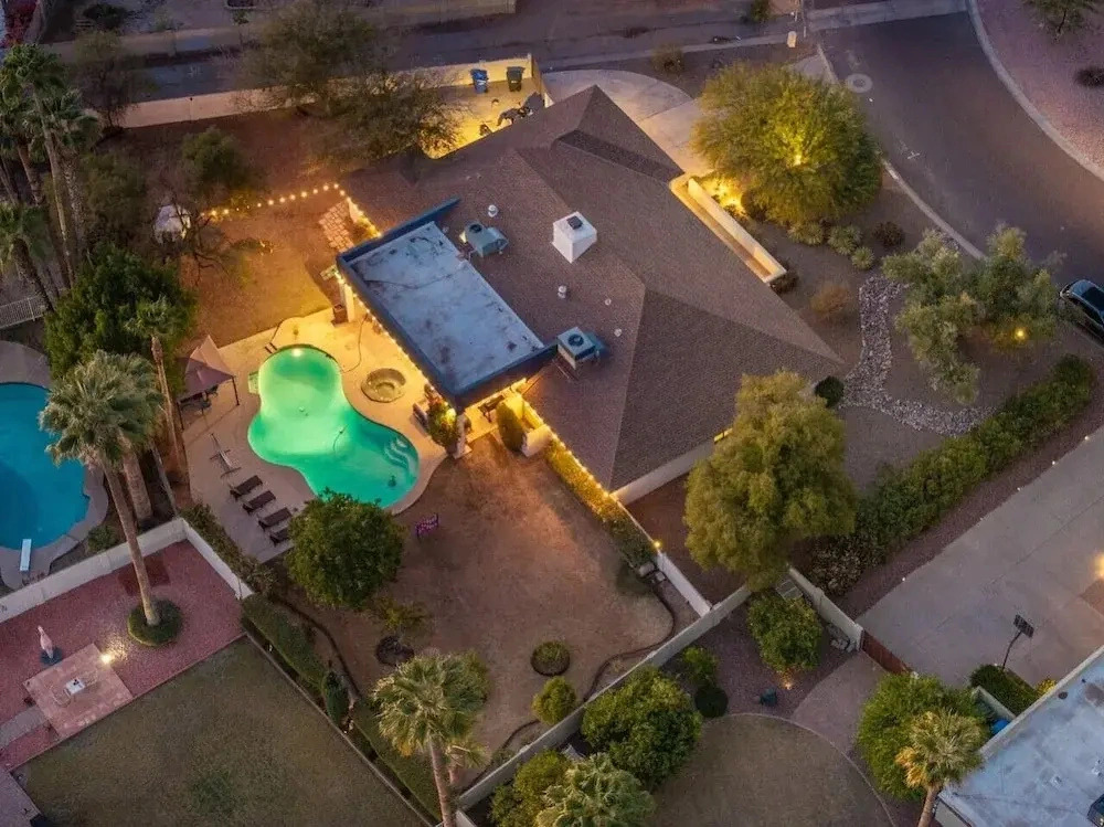 Sdaletreehouse Pool Gameroom Firepit