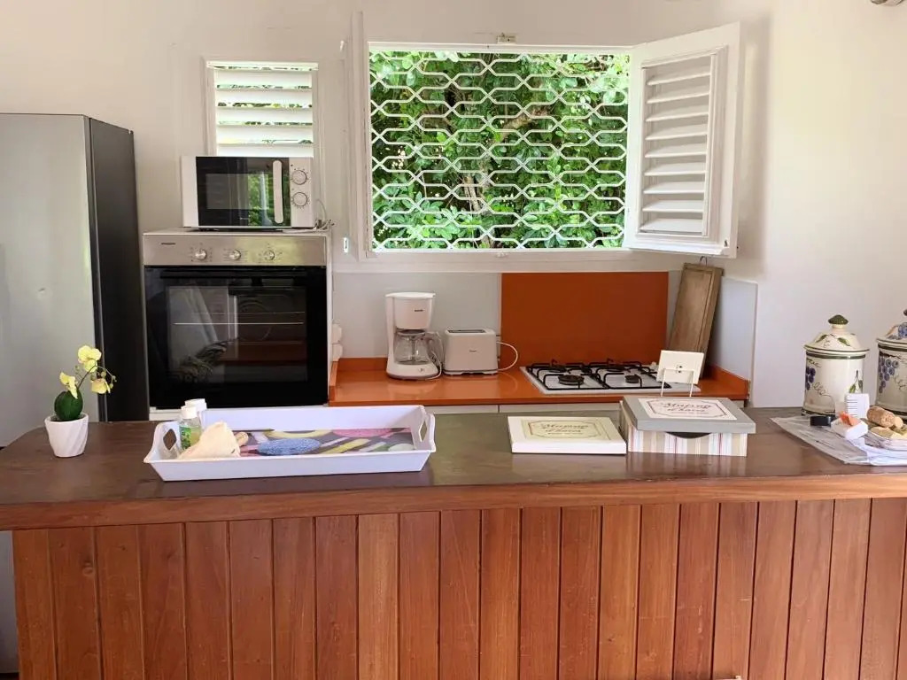 Bungalow de 2 chambres a Le Diamant a 50 m de la plage avec vue sur la mer jardin clos et wifi