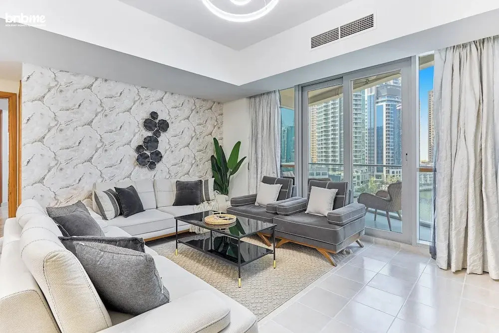 bnbme | Damac Waves Tower | 3 + Maids