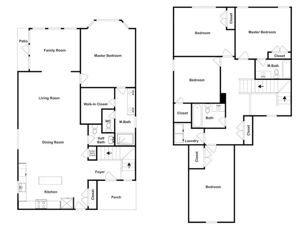 Stylish In Gated Community - Walk To Beach! 5 Bedroom Home