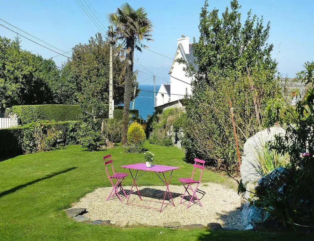 Stone House in Plougasnou Near Sandy Beach