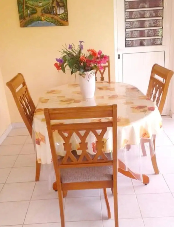 Apartment with 2 Bedrooms in Le Vauclin, with Wonderful Mountain View, Enclosed Garden And Wifi - 1 Km From the Beach