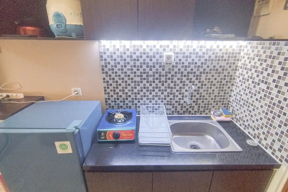 Studio Minimalist And Warm At Pavilion Permata Apartment
