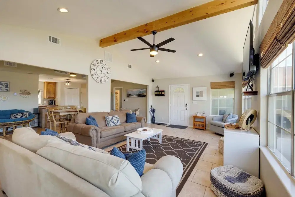 Lakefront Family Getaway w/ Dock & Fire Pit