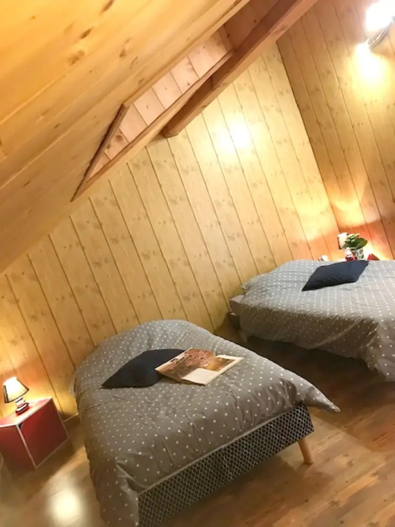Chalet With 4 Bedrooms in Mont-saxonnex, With Wonderful Mountain View, Furnished Garden and Wifi - 17 km From the Slopes