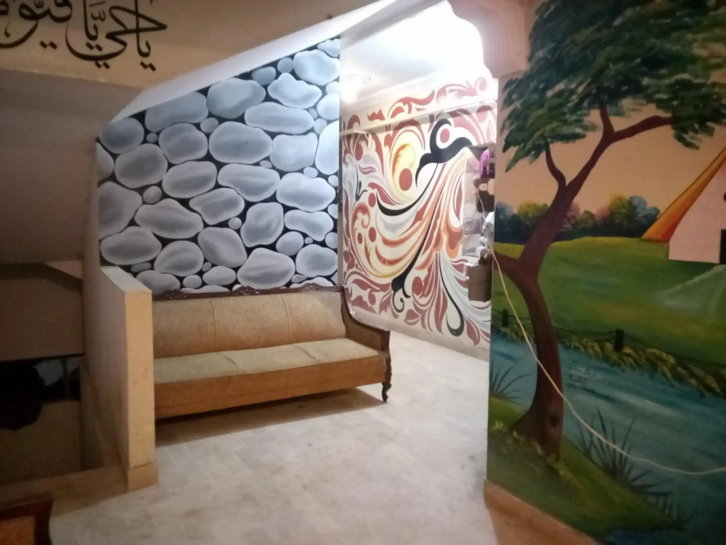 Entire Furnished Two bedrooms Apartment Ground Floor with kitchen