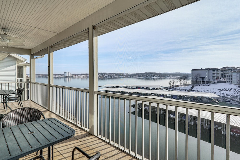 Lake View + Pool Access: Waterfront Ozark Escape!