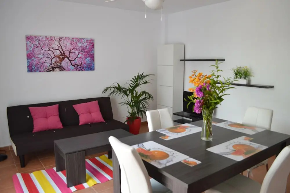 Ground floor apartment in Vera Playa, private patio, south facing