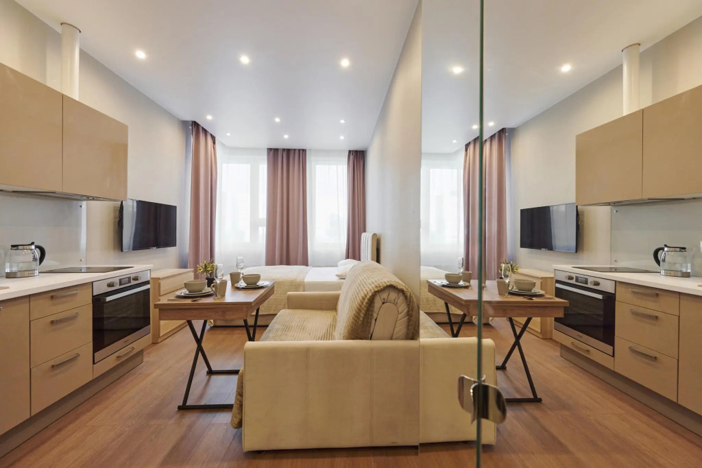 MOKO Apartments на улице Бутлерова 7Б