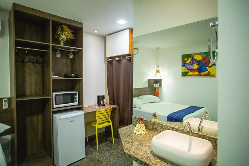 SEGUNDA CASA - Seu cantinho em Guarapari, 1 minuto a pé da Praia do Morro! Suítes confortáveis e modernas - Para casal ou para grupos de até 4 pessoas