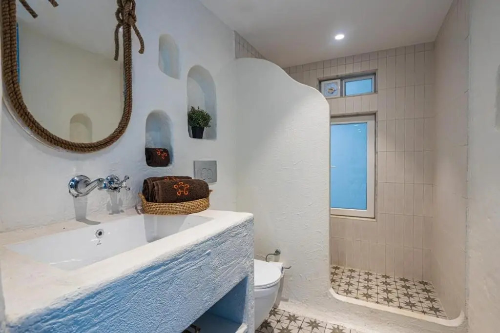 SaffronStays Kairos Athena, Karjat - Greek style pool villa near Camp Max