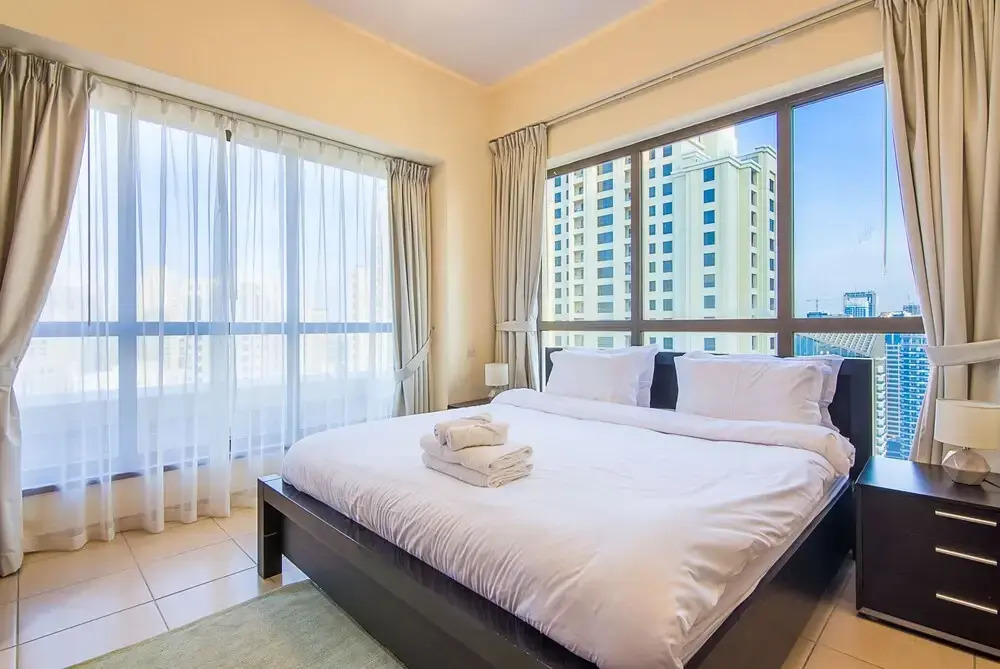 Jbr Very Cozy 2 Br Apartment High Floor Sea View
