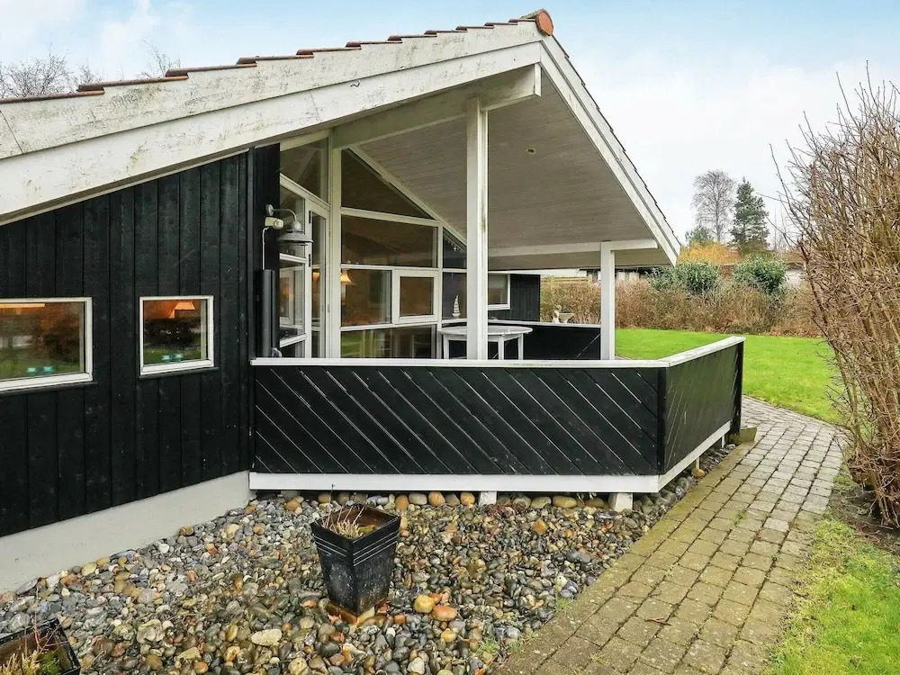 Modern Holiday Home With Roofed Terrace in Falster