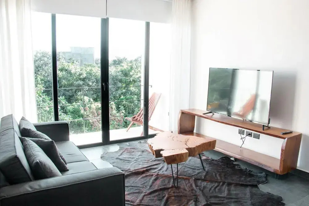 Boho-style Luxury Apartment La Veleta Balcony Rooftop Pool Lounge Area Nice Amenities