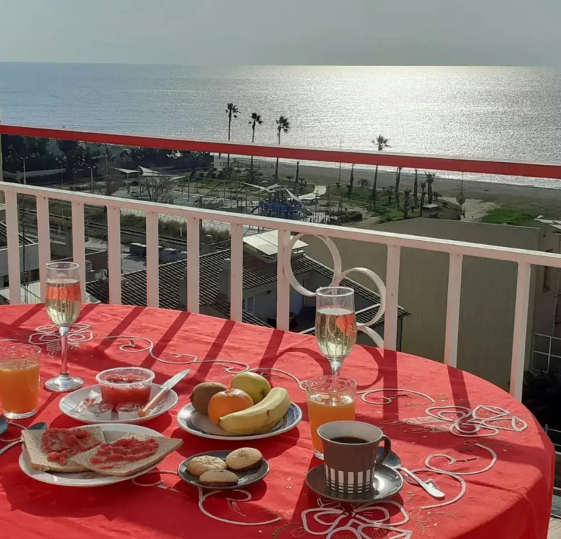terraza al mar