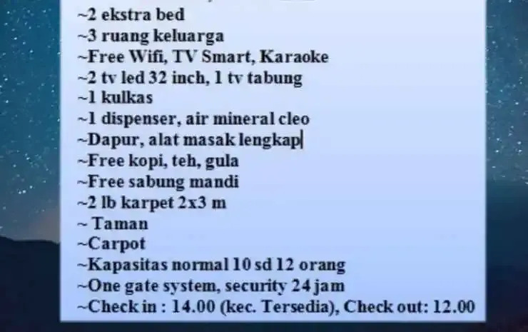 Villa Batu Safir - 4 Bedroom