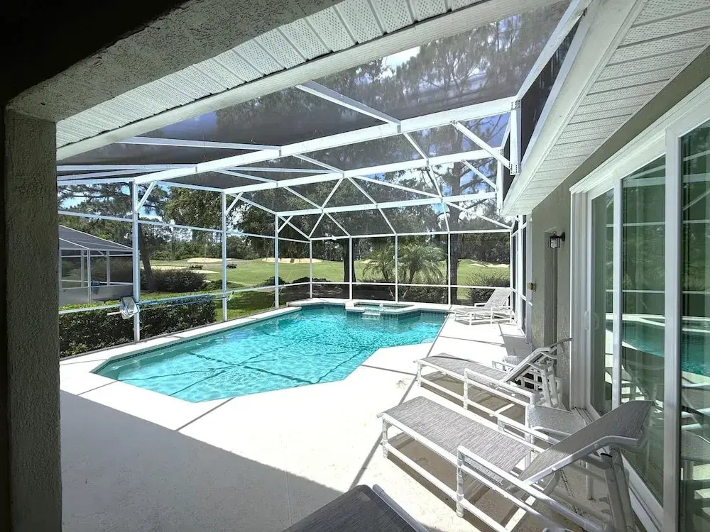 Golf Course Views Large Pool Deck Villa in Southern Dunes