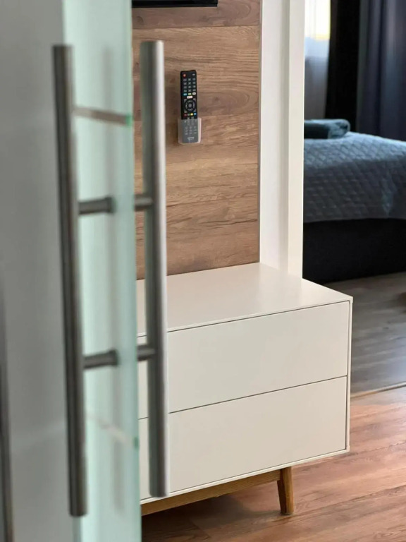 Modernes 2-Zimmer-Apartment, Nähe der neuen Leipziger Messe, ideal für vier Personen