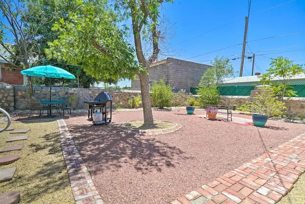 El Paso Home w/ Backyard + Outdoor Fireplace!
