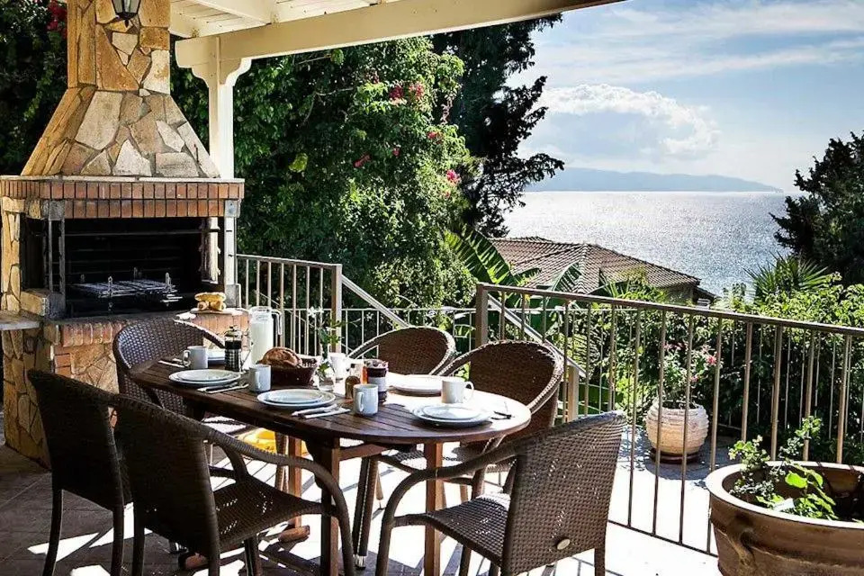 Unique Kefalonia Villa Villa Ionian Sands Sea Views Lourdas
