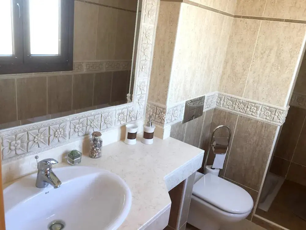 House With 2 Bedrooms in Corralejo, With Wonderful sea View, Shared Pool, Furnished Terrace