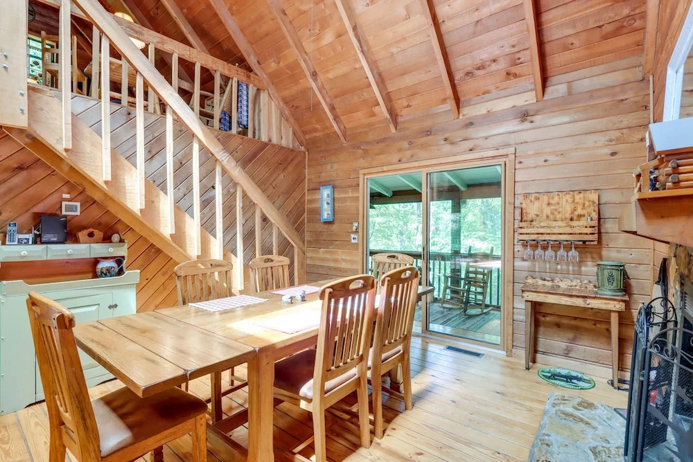 Secluded Mountain Escape w/ Game Room & Fire Pit!