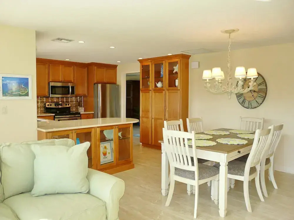Inviting Waterfront Home With Western Exposure