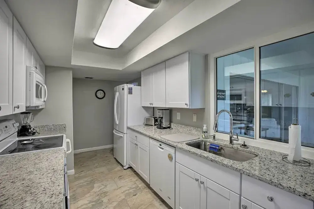 Bright Home w/ Dock & Canal View in Cape Coral!