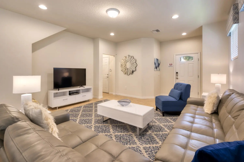 Stunning home with private pool and game room