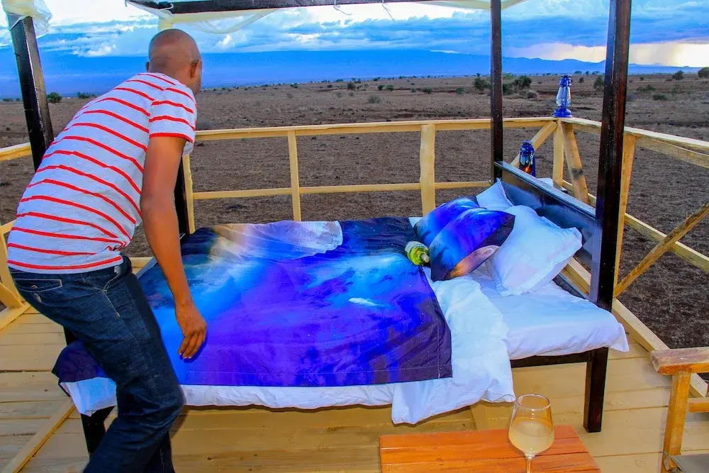 Amanya Moon Star Bed Amboseli National Park