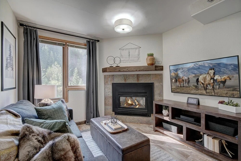 New Chic Ski-in Ski-out Condo Park