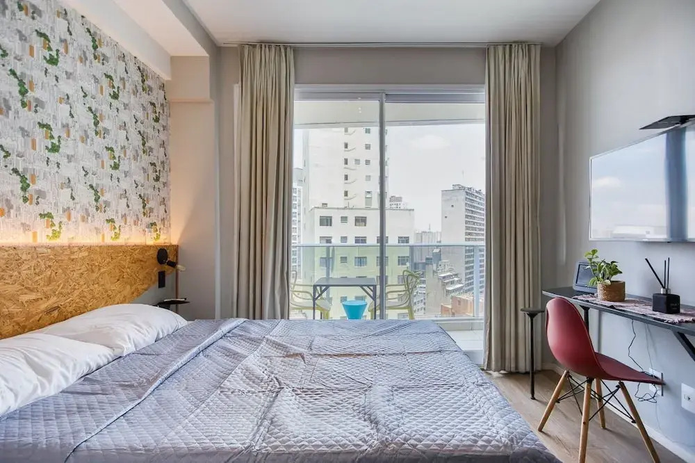 Apartamento na S c Academia Piscina e Smart Lock