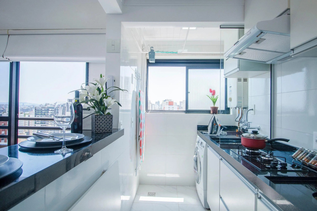 Duplex Em Pinheiros Com Vista Incrível, Piscina, Ac