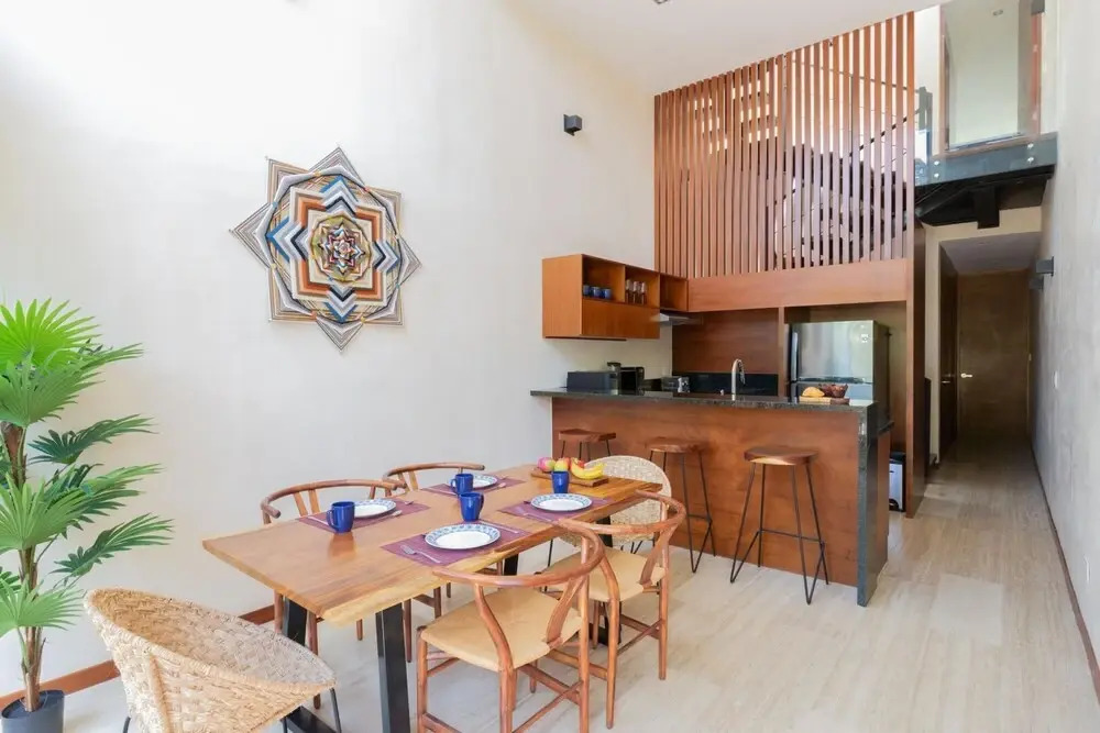 Luxury 2BR Apartment Aldea Zama Private Rooftop Plunge Pool 24 7 Security in a Gated Community