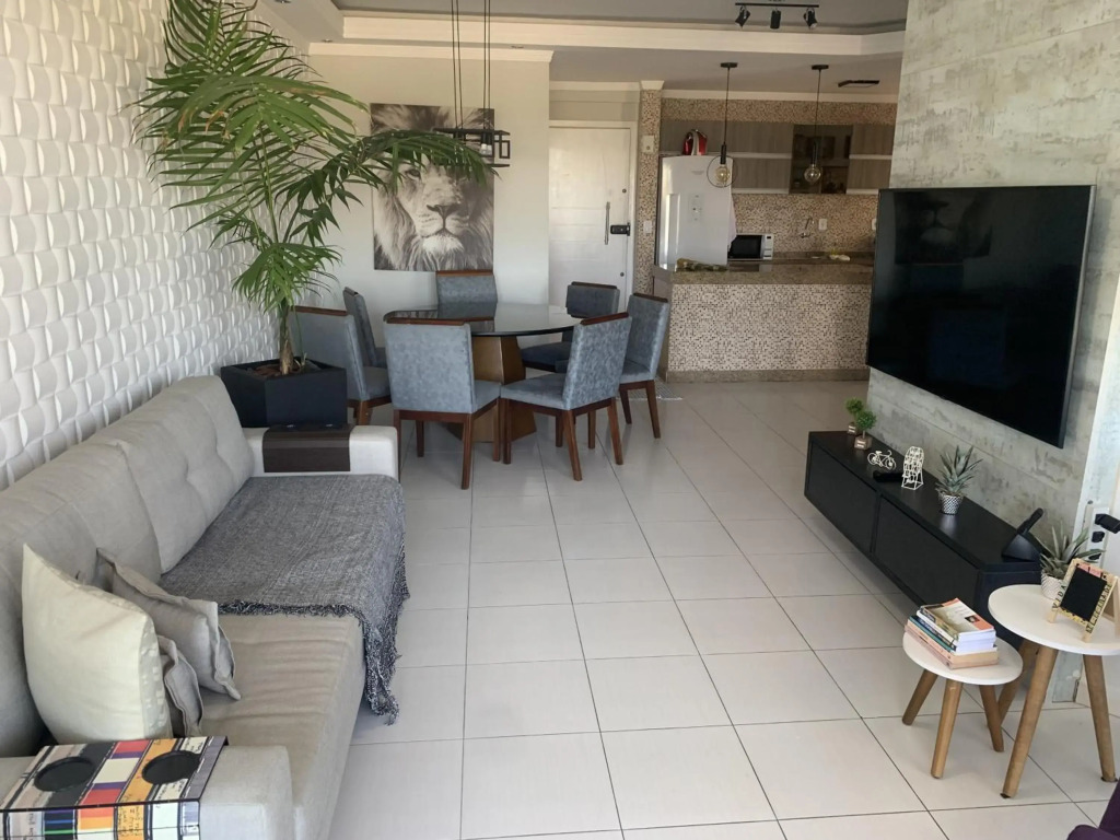 Apartamento em Caraguatatuba em Frente a Praia para 9 pessoas