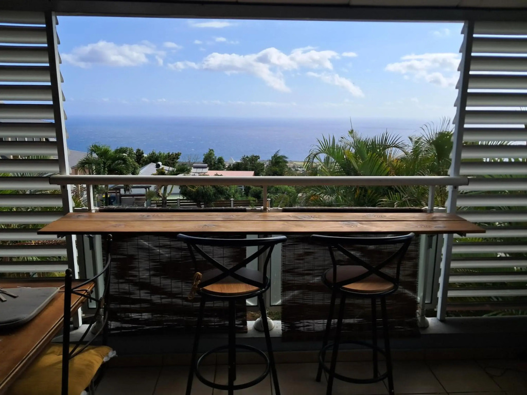 magnifique T2 vue mer