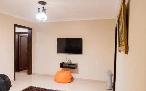 Apartment 300m consisting of 3 rooms, American kitchen, 2 bathrooms, 2 reception, 1 living room, Hotel finishing