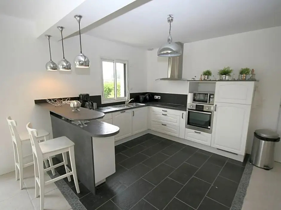 Modern villa in Plouneour-Trez  with private pool