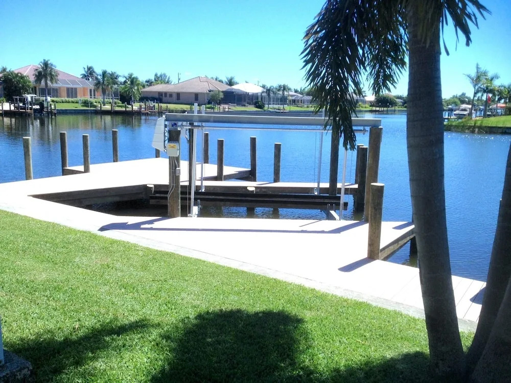 Michaela Pool and Spa With Look Over 200 ft. Wide Canal 1059