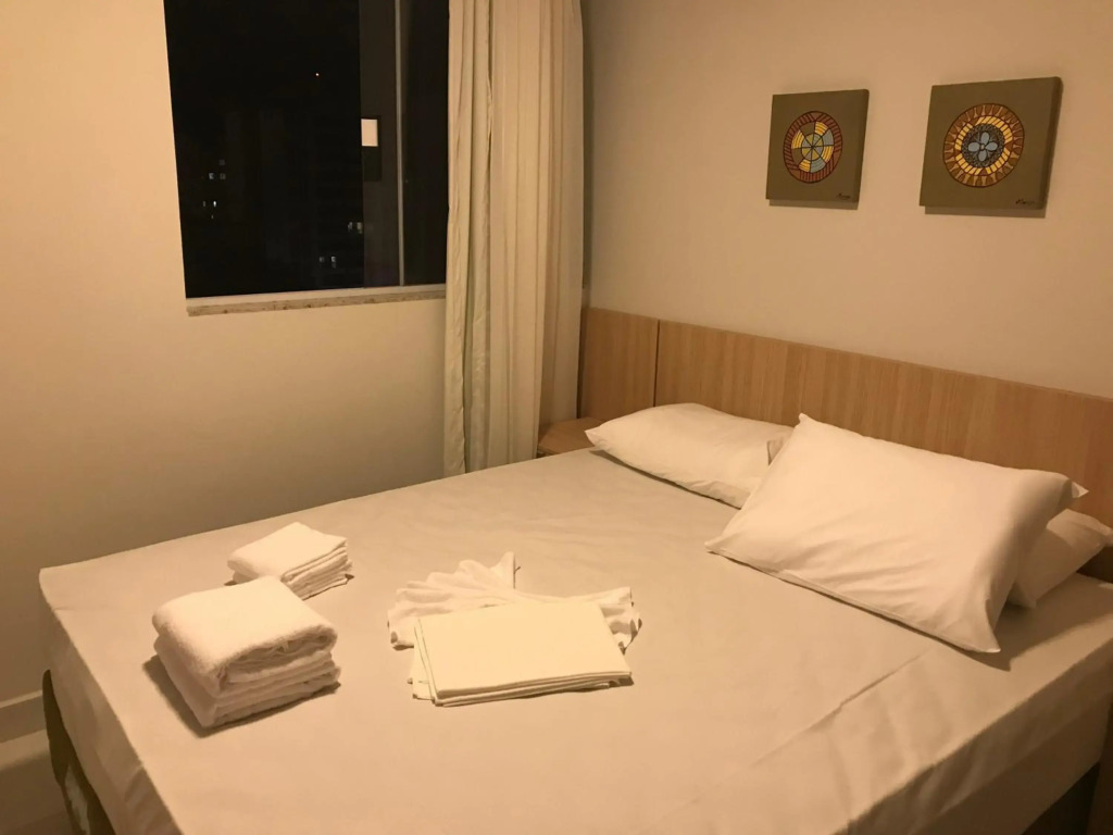 Apartamento tipo Flat para temporada em Caldas Novas com cozinha completa