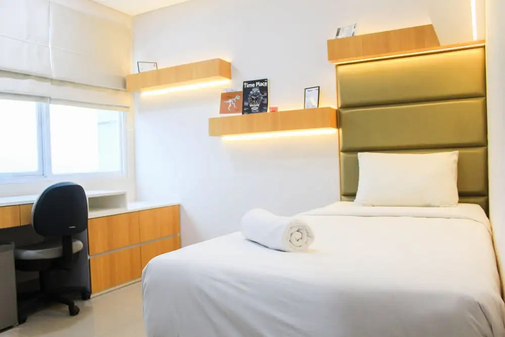 Best Homey Studio Apartment at B Residence By Travelio
