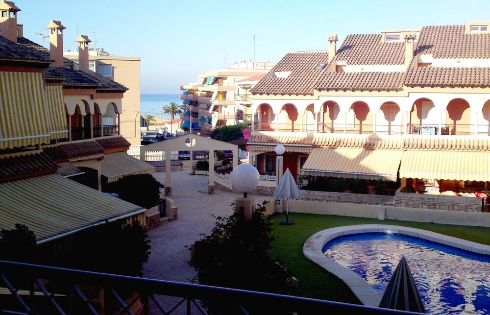 Apartment With 2 Bedrooms in Santa Pola, With Wonderful sea View, Pool