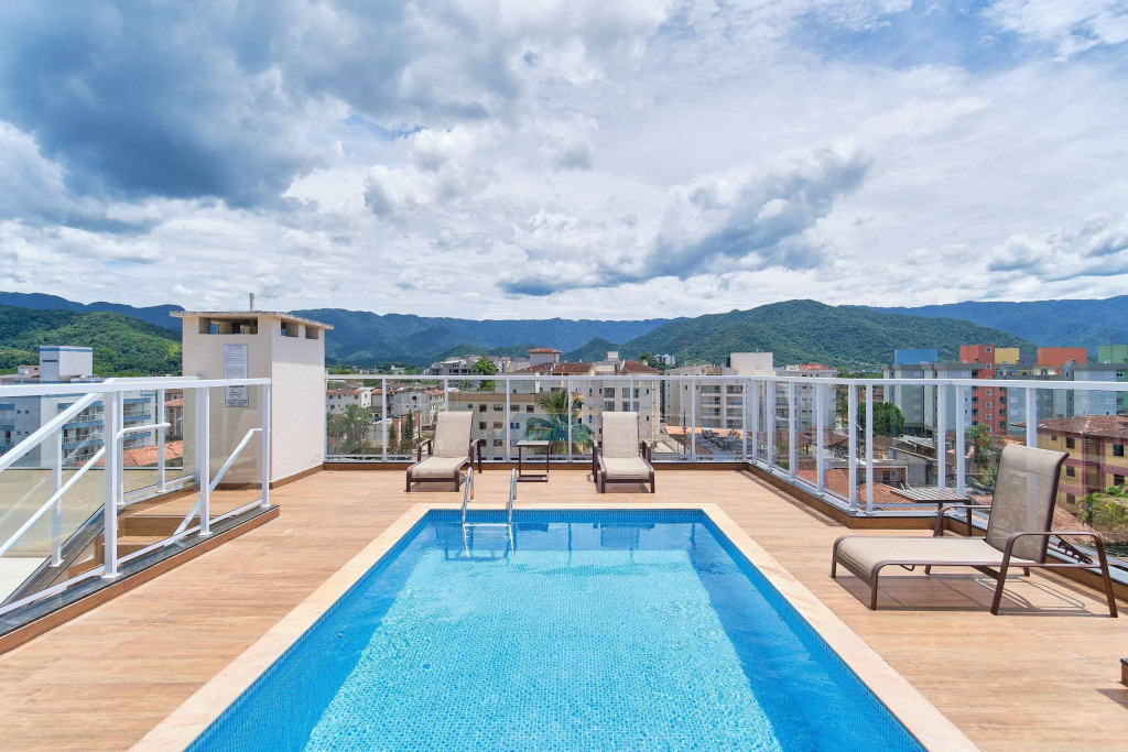 500 metros da Orla Itaguá em Ubatuba - Varanda Gourmet/ Wi-fi