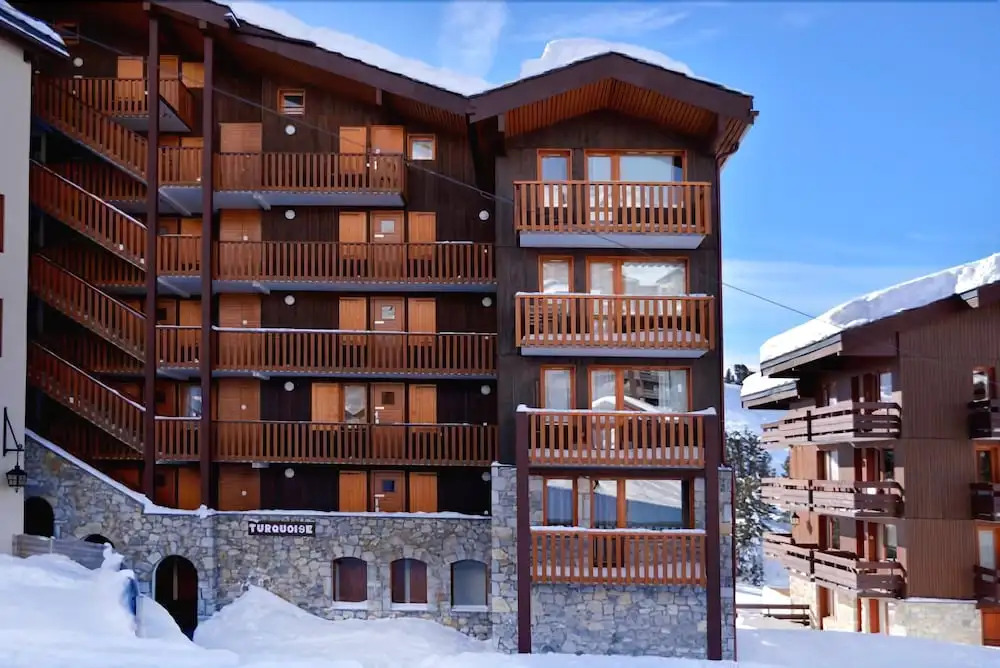 Belle Plagne Two-Roomed Flat on Slopes for 5 People of 28 Mâ² Tq05